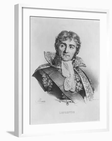 François Joseph Lefebvre-Francois Seraphin Delpech-Framed Giclee Print