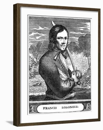 Francois L'Ollonois, 17th Century French Buccaneer, C1880-null-Framed Giclee Print