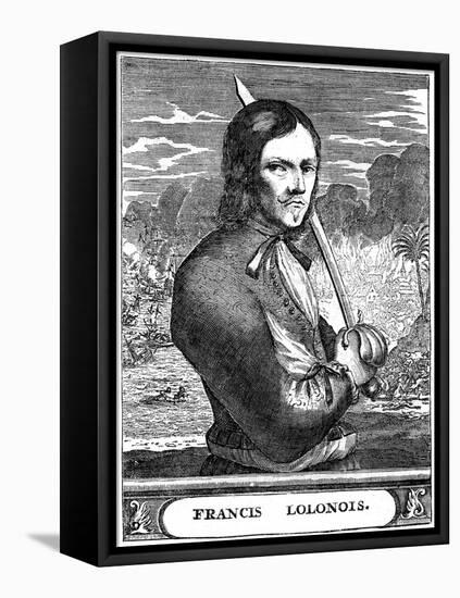 Francois L'Ollonois, 17th Century French Buccaneer, C1880-null-Framed Stretched Canvas