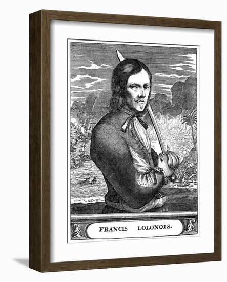 Francois L'Ollonois, 17th Century French Buccaneer, C1880-null-Framed Giclee Print