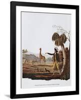 Francois Le Vaillant at the Camp Along the Orange River-Francois Le Vaillant-Framed Giclee Print