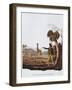 Francois Le Vaillant at the Camp Along the Orange River-Francois Le Vaillant-Framed Giclee Print