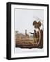 Francois Le Vaillant at the Camp Along the Orange River-Francois Le Vaillant-Framed Giclee Print