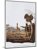 Francois Le Vaillant at the Camp Along the Orange River-Francois Le Vaillant-Mounted Giclee Print