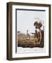 Francois Le Vaillant at the Camp Along the Orange River-Francois Le Vaillant-Framed Giclee Print