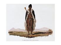 Housouana Woman, Engraving from Travels into Interior of Africa Via Cape of Good Hope-Francois Le Vaillant-Framed Giclee Print