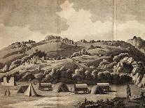 Heere Camp, Engraving from Journey into Africa, 1783-1785-Francois Le Vaillant-Giclee Print