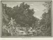 The Plateau of Ormesson - a Path Through the Corn-Francois Louis Francais-Giclee Print