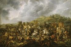 La Bataille des Pyramides (21 juillet 1798)-François Louis Joseph Watteau-Giclee Print