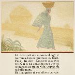 Book Cover of 'Histoire Charmante De L'Adolescente Sucre D'Amour' by Joseph Charles Mardrus, 1927-Francois-Louis Schmied-Giclee Print