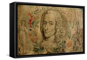 Francois Marie Arouet De Voltaire, C.1800-William Blake-Framed Stretched Canvas