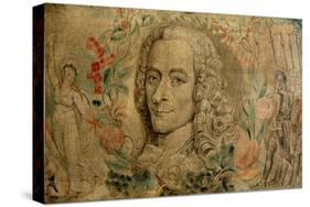 Francois Marie Arouet De Voltaire, C.1800-William Blake-Stretched Canvas