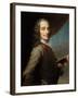 Francois-Marie Arouet de Voltaire called Voltaire (1694-1778)-Maurice Quentin de la Tour-Framed Giclee Print