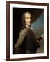 Francois-Marie Arouet de Voltaire called Voltaire (1694-1778)-Maurice Quentin de la Tour-Framed Giclee Print