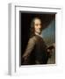 Francois-Marie Arouet de Voltaire called Voltaire (1694-1778)-Maurice Quentin de la Tour-Framed Giclee Print