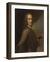 François Marie Arouet de Voltaire, dit Voltaire (1694-1778) - tenant un exemplaire de "La Henriade"-Tour Maurice Quentin de La-Framed Giclee Print