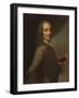 François Marie Arouet de Voltaire, dit Voltaire (1694-1778) - tenant un exemplaire de "La Henriade"-Tour Maurice Quentin de La-Framed Giclee Print