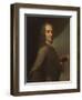 François Marie Arouet de Voltaire, dit Voltaire (1694-1778) - tenant un exemplaire de "La Henriade"-Tour Maurice Quentin de La-Framed Giclee Print