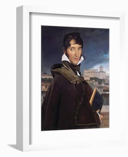 Francois-Marius Granet (French Painter)-Jean-Auguste-Dominique Ingres-Framed Art Print