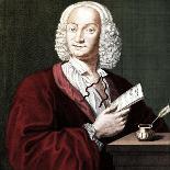 Antonio Vivaldi (1678-174), 1725-François Morellon de la Cave-Framed Giclee Print