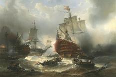 Naval Engagement-Francois Musin-Mounted Giclee Print