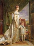 Hortense-Eugénie De Beauharnais (1783 - 1837), Queen of Holland and Her Son Charles Napoléon Bonapa-Francois Pascal Simon Baron Gerard-Giclee Print