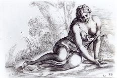 Venus in the Borghese Gardens, c.1653-Francois Perrier-Giclee Print