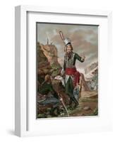 Francois-Severin Marcean Gesturing with Hand-null-Framed Giclee Print