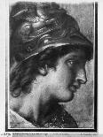 Alexander the Great, Study for the Painting 'The Tent of Darius' by Charles Le Brun in Versailles-Francois Verdier-Mounted Giclee Print
