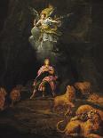 St. Genevieve Protecting the Ill, 1680 (Oil on Canvas)-Francois Verdier-Stretched Canvas