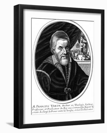 Francois Veron-Balthasar Moncornet-Framed Art Print