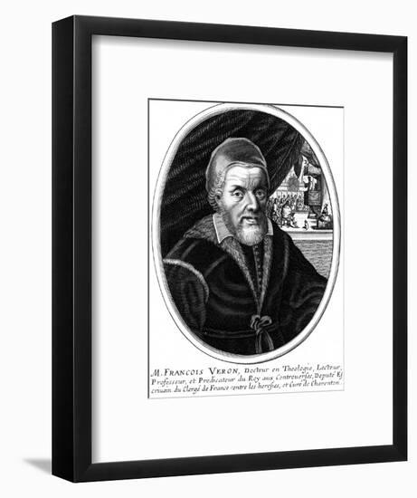 Francois Veron-Balthasar Moncornet-Framed Art Print