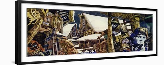 Francois Villon Grew Up in Poverty in Paris-null-Framed Giclee Print