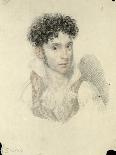 Portrait of Ugo Foscolo-Francois Xavier Fabre-Framed Giclee Print