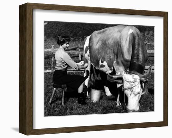 Françoise Arnone: Thérèse Etienne, 1958-Marcel Dole-Framed Photographic Print