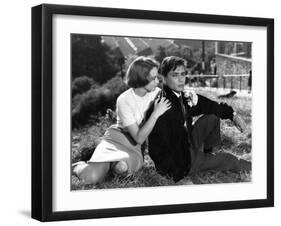 Françoise Arnoul and Jean-Paul Vignon: Asphalte, 1959-Marcel Dole-Framed Photographic Print