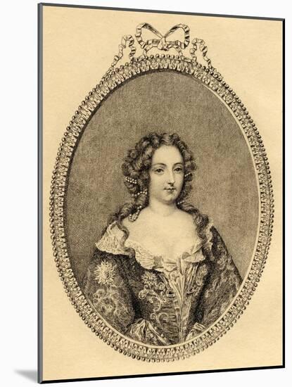 Francoise Athenais De Rochechouart (1641-1707) Marquise De Montespan-null-Mounted Giclee Print