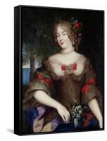 Francoise de Sevigne-Pierre Mignard-Framed Stretched Canvas