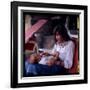 Françoise Hardy and Her Son, Thomas-Marcel Begoin-Framed Photographic Print