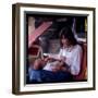 Françoise Hardy and Her Son, Thomas-Marcel Begoin-Framed Photographic Print