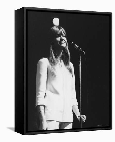 Francoise Hardy-null-Framed Stretched Canvas