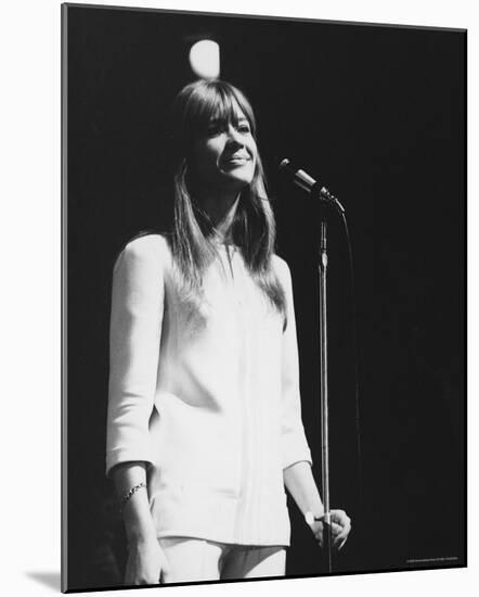 Francoise Hardy-null-Mounted Photo