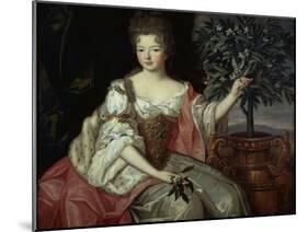 Françoise Marie de Bourbon, duchesse d'Orléans-Pierre Gobert-Mounted Giclee Print