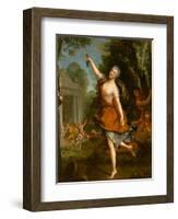 Françoise Prévost as Philomèle in the Opera by Louis Lacoste-Jean Raoux-Framed Giclee Print