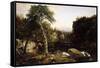 Franconia Mountains, 1854-John Frederick Kensett-Framed Stretched Canvas