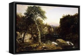 Franconia Mountains, 1854-John Frederick Kensett-Framed Stretched Canvas