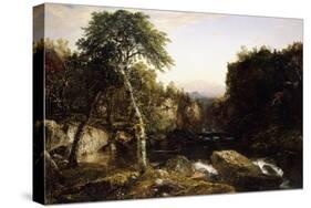 Franconia Mountains, 1854-John Frederick Kensett-Stretched Canvas
