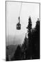 Franconia Notch State Park, NH, View of the Cannon Mountain Aerial Tramway-Lantern Press-Mounted Art Print