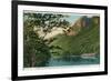 Franconia Notch, White Mountains, New Hampshire-null-Framed Premium Giclee Print