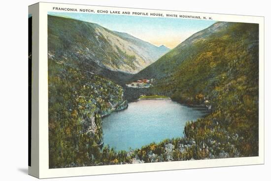 Franconia Notch, White Mountains, New Hampshire-null-Stretched Canvas